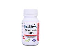 H4U Arandano Rojo con Vitamina C - Sin Gluten y Sin Lactosa - 60 Comprimidos de 400mg - Prevención Cistitis - Antioxidante