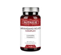Arándano Rojo Americano - Vitamina C, D-Manosa e Hibisco Jengibre - Arándano Rojo - Cranberry Complex - 60 Cápsulas Nutralie