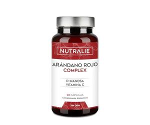 Arándano Rojo Americano - Vitamina C, D-Manosa e Hibisco Jengibre - Arándano Rojo - Cranberry Complex - 60 Cápsulas Nutralie