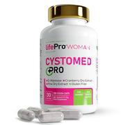 arandanos o Arandano Rojo Cistitis 5x Potencia EFSA + D Manosa 2000mg + Extracto de Pino - Life Pro Cystomed Triple Acción 120 Caps con 192,5mg PACs Estandarizados - Científicamente (EFSA/PubMed)