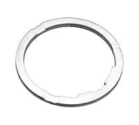 Arandela Cassette Bici 1.8mm Aleación Aluminio | Aleación aluminio, 1.8mm espesor, ajuste altura , compatible carretera MTB, ligero 40g(Silver 2mm)