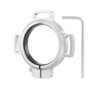 Arandela de ajuste de hueco para SRAM para ejes DUB hecha de aleación de aluminio de alta resistencia para uso funcional (B-plateado)