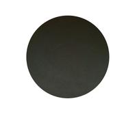 Arandela de caucho de silicona 10 Uds. Alfombrilla de goma silicona con prensa al vacío, hoja redonda blanca y negra, disco sólido(Black,25x3.5mm)
