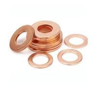Arandela de cobre M3 M4 M5 M6 M8 M10, anillos de junta sólida, arandela de sellado plano, tapón de sumidero, accesorios de sellado de aceite, arandelas para barco, 5-50 Uds.(M8x18x2.0-5Pcs)