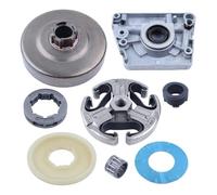 Arandela de cubierta antipolvo del engranaje helicoidal del tambor del embrague, compatible con motosierra 268, 272, 66 y 61, rueda dentada de 3/8"-7 dientes, cojinete de agujas