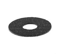 Arandela de fibra de carbono de repuesto de 1 mm para sistemas de freno de carrete de baitcasting, componente de arrastre para carretes de tambor y ajuste preciso (26 x 9 x 1,0 mm)