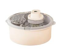 Arandela de frutas de ABS de alta calidad - Lavadora de frutas y ensaladas eléctrica y manual de 30 cm, cesta giratoria de cocina para lechuga, bayas, verduras y quesos