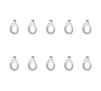 Arandela de gancho de cubo de acero al carbono y tuerca espaciadora para ejes M8 M10 para bicicletas infantiles y bicicletas de montaña (M10)