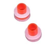 arandela de goma con anillo de sellado, Arandelas de silicona for grifos triangulares con rosca, multicolor, 1,7 x,9 cm, paquete 10(A-Red,10PCS-1.7X1.9CM)