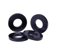 Arandela de goma plana Juntas planas de 10 Uds., diámetro interior 4mm a 30mm, juntas tóricas goma NBR negras, espesor 1,5mm a 10mm, arandelas sellado antiaceite(5 x 13 x 4mm)