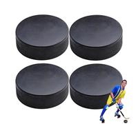 Arandela de Hockey con Ruedas - Juego de Bolas de Entrenamiento Callejero 4X, tamaño reglamentario Oficial de Pulgadas de diámetro y una Pulgada de Espesor, Equipo de Entrenamiento Duradero |