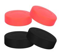 Arandela de Hockey sobre Hielo - Arandelas deportivas de Hockey sobre Hielo | Conjunto de entrenamiento de suelo | Tamaño reglamentario Peso oficial | Ejercicio interior y exterior, palo de c