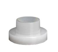Arandela de nailon en forma de T/manguito de tornillo cóncavo-convexo de plástico/Partícula aislante/Junta escalonada en forma de T M3M4M6M8M10M12M20(10pcs 8x10x18)
