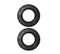 Arandela de sello de anillo tórico, sellos de aceite, junta giratoria 2 piezas TG4 Nbr esqueleto eje radial sellado de goma ID 42 mm resistente(42-65-8mm)