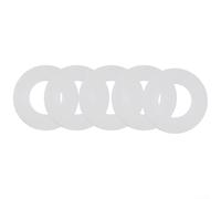 Arandela de sello de válvula de descarga compatible 816.418.00.1 de goma de silicona, diafragma de 63 mm de diámetro exterior, 32 mm de diámetro interior, 3 mm de grosor, kit de reparación de cisterna