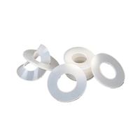 Arandela de silicona M2 .5 .7 M3 M4 M5 M6 M7 M8 M10 M12 M14 M16 M20 arandela plana de silicona suave, juntas sellado goma, color blanco y negro(BLACK,M8x15x3mm-100pcs)