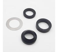 Arandela de tamaño compacto para reparaciones de bujes de bicicleta con soporte de rosca M15 x 0,2 y M15 x 5 mm y perfil de 3 mm (M15 x 0,2 mm)