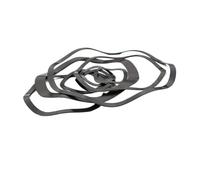 Arandela de tres ondas acero al manganeso 65 | Negro Varios tamaños for asegurar: sujetadores(50PCS M3 x 6 x 0.25)