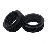 Arandela de válvula de descarga de goma negra para Geberit 40mm