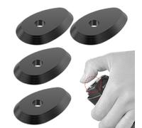 Arandela del botón de palanca de conducción - 4 piezas Palanca rápida de la palanca de cambios Butter Butter Butter | Cambiador de ciclismo ergonómico | SHIFTER DE LA BOLA DE BIEE LIGERA para un