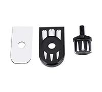 Arandela del tornillo de la lengüeta del perno del asiento, kit de la cubierta de la perilla del tornillo de la lengüeta del tornillo del tornillo del asiento de la motocicleta trasera(Type 3)