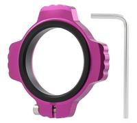 Arandela espaciadora de aleación de aluminio diseñada para SRAM para interfaz de manivela DUB para acoplamiento consistente del pedalier (A-púrpura)