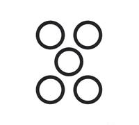 Arandela espaciadora de aleación de aluminio para eje hueco, adaptador de soporte inferior para fijar la longitud del plato en la montaña para bicicleta, diámetro exterior de 32 mm (32 x 24 x 2 mm, 5