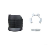 Arandela espaciadora interna de enrutamiento de cables para bicicleta de carretera, nailon impreso en 3D para vástago y manillar integrado, ajuste seguro, alturas personalizables, color negro (D)