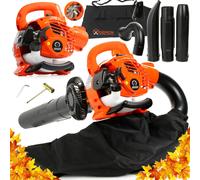 Arandela motor de 2 V1 y hojas de aspiradora + Bag Demon Gt soplando