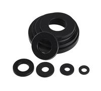 Arandela plana, 500 juntas for tornillos, arandelas planas de nailon M2, M2.5 y M3, espaciador plano, grosor 1 mm.(M5x8x1)