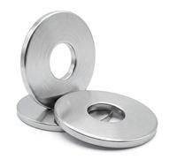 Arandela plana ancha M1.8, acero inoxidable A2, DIN 9021 - (100 piezas)