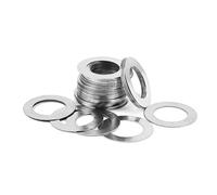 Arandela plana, arandelas, Arandelas de seguridad 50 piezas Surtido arandelas, Grosor 0,1 mm ultrafinas, M6 M7 M8 Junta ajuste alta precisión(M8x16)