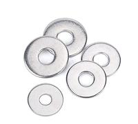 Arandela plana de acero inoxidable 304 de 10 piezas, arandela plana de metal ultrafina, arandela plana, diámetro interior(24 * 44 * 4*)