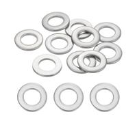 Arandela plana de acero inoxidable 304 M2 .5 M3 M4 M5 M6 M8 M10 M12 M14 M16 Meson Arandelas Juntas planas Calza espaciadora(M4x20x1.2 x10pcs)