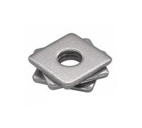 Arandela plana de acero inoxidable DIN436 304, junta cuadrada gruesa, cuña for muro cortina, anillo metálico, M3, M4, M5, M6, M8, M10, M12, M14, M16, M18, M20(M3x20x1 10Pcs)