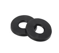 Arandela Plana De Goma Negra, 12 Uds., M3 M4 M5 M6 M7 M8 M10 M12 M14 M15 M16 M20 M25 M30 M32, Anillo Junta Aislamiento Espaciador Plano For Perno(M20x30x2.5mm)