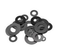 Arandela plana de nailon negro Aislamiento M2-M20