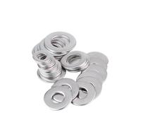 Arandela plana de sellado engrosado acero inoxidable 316 M2 ~ M8 gran tamaño sobre junta más ancha con diámetro exterior 5/6/7-40 mm(M6 x 30 x 2.0(5pcs))