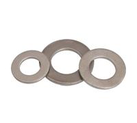 Arandela plana de titanio puro M1.6-M24 DIN125/DIN433/DIN9021 GR2(M3X6X0.5 50PCS)