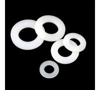 Arandela plana redonda， Junta de silicona circular plana de 2,3 mm de grosor, diámetro interior 31, 35 y 45 mm, arandelas de silicona for manualidades, 5 unidades(35 x 45 x 2mm)