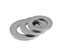 Arandela plana tipo O de acero inoxidable, junta lisa, M1.6 M2.5 M3 M4 M5 M6 M8 M10 M12 M14 M16 M 18 M20 M22 M24 M27 M30 M33 M36(M8x16x1mm x50Pcs)