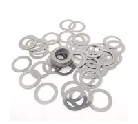 Arandela plana ultrafina de acero inoxidable de 0,1/0,2/0,3/1 mm, M2 a M17, M18, M20, M22, M25, M28, M30, M35 y M40, cuña de ajuste DIN988(20pcs M28x40,0.1mm thick)