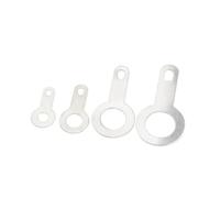 Arandela Single Head Solder Lug platem, Terminal de soldadura de un solo cabezal de cobre plateado, arandela de soldadura circular, hoja de soldadura, terminal de soldadura, 50/100 piezas M2.2-M6.2(M3