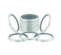 Arandela trituradora de tapón de drenaje de aceite compatible con 11126AA000(24pcs)