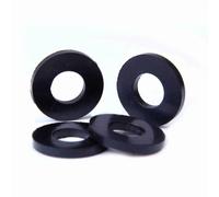 arandelas, arandela, Arandela plana de goma negra for plomería, arandelas de sello de aceite,