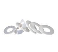 arandelas, arandela, Arandelas for plomería Sello de grifo de plomería, caucho de silicona plano