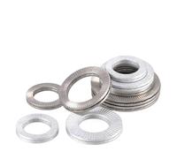 Arandelas autoblocantes de doble cubierta, cuña auténtica acero inoxidable 316/304, Dacromet M3 M4 M5 M6 M8 M10 M12 M14 M16 M18 M20 M22, 2-20 Uds