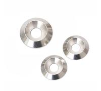 Arandelas cóncavas y convexas decorativas de acero inoxidable 304 Cubiertas tornillos avellanadas en forma cuenco con ojo pez(M6*16 * 3.5 (5 pieces))