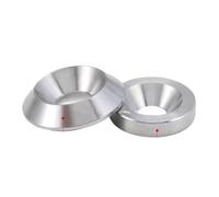 Arandelas cónicas cóncavas y convexas M3 M4 M5 M6 M8 M10 de acero inoxidable 304, arandela cónica de cabeza avellanada sólida, junta plana(Cone type,M5x16x3.5(2pcs))