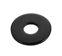 Arandelas de Acero Inoxidable 10-50 unids/pack negro 304 arandelas planas de acero inoxidable M1.6 M2 .5 M3 M4 M5 M6 M8 M10 anillo junta(M3x6x1 50pcs)